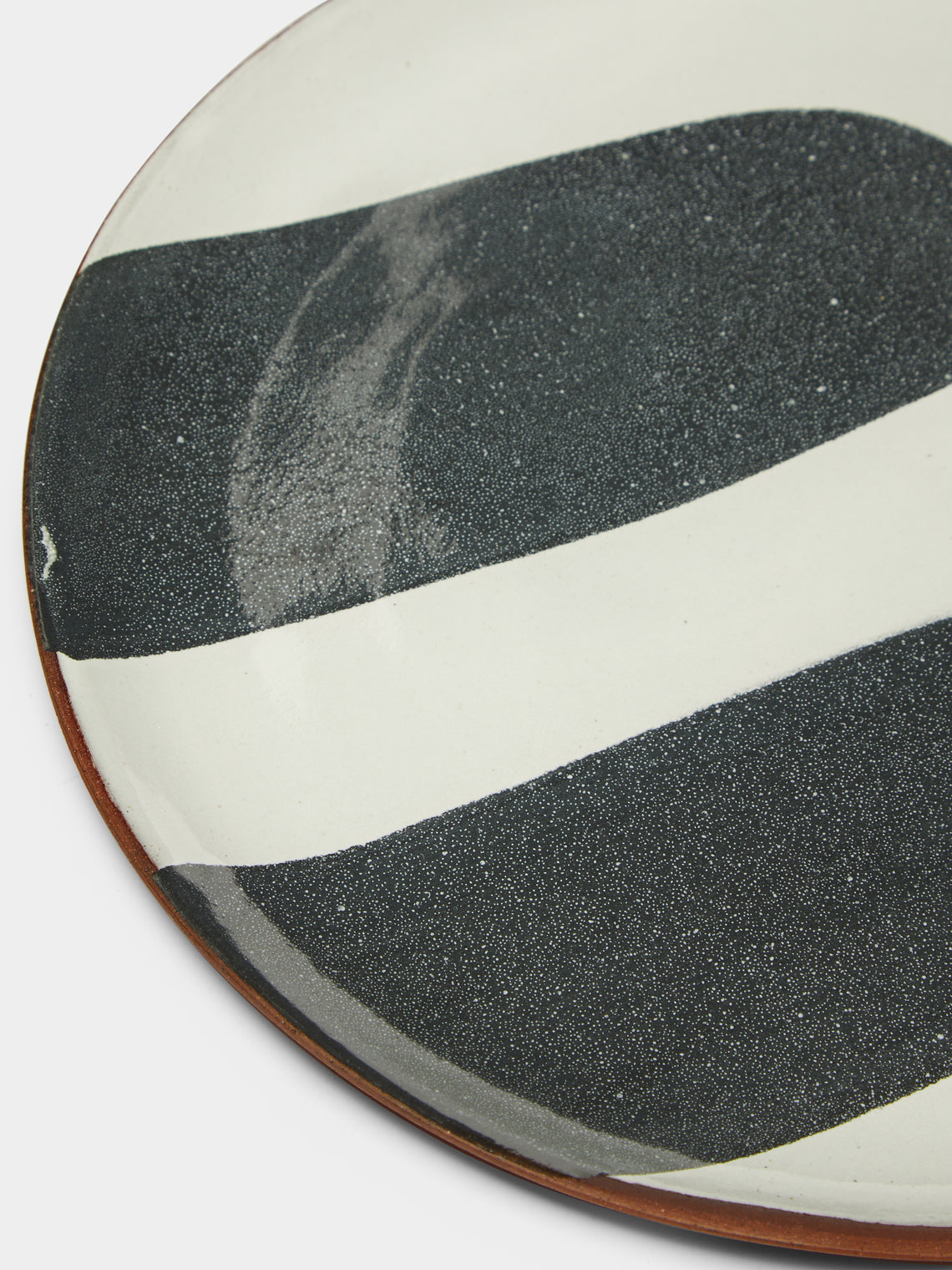 Silvia K Ceramics - Hand-Glazed Terracotta Dinner Plates (Set of 4) -  - ABASK