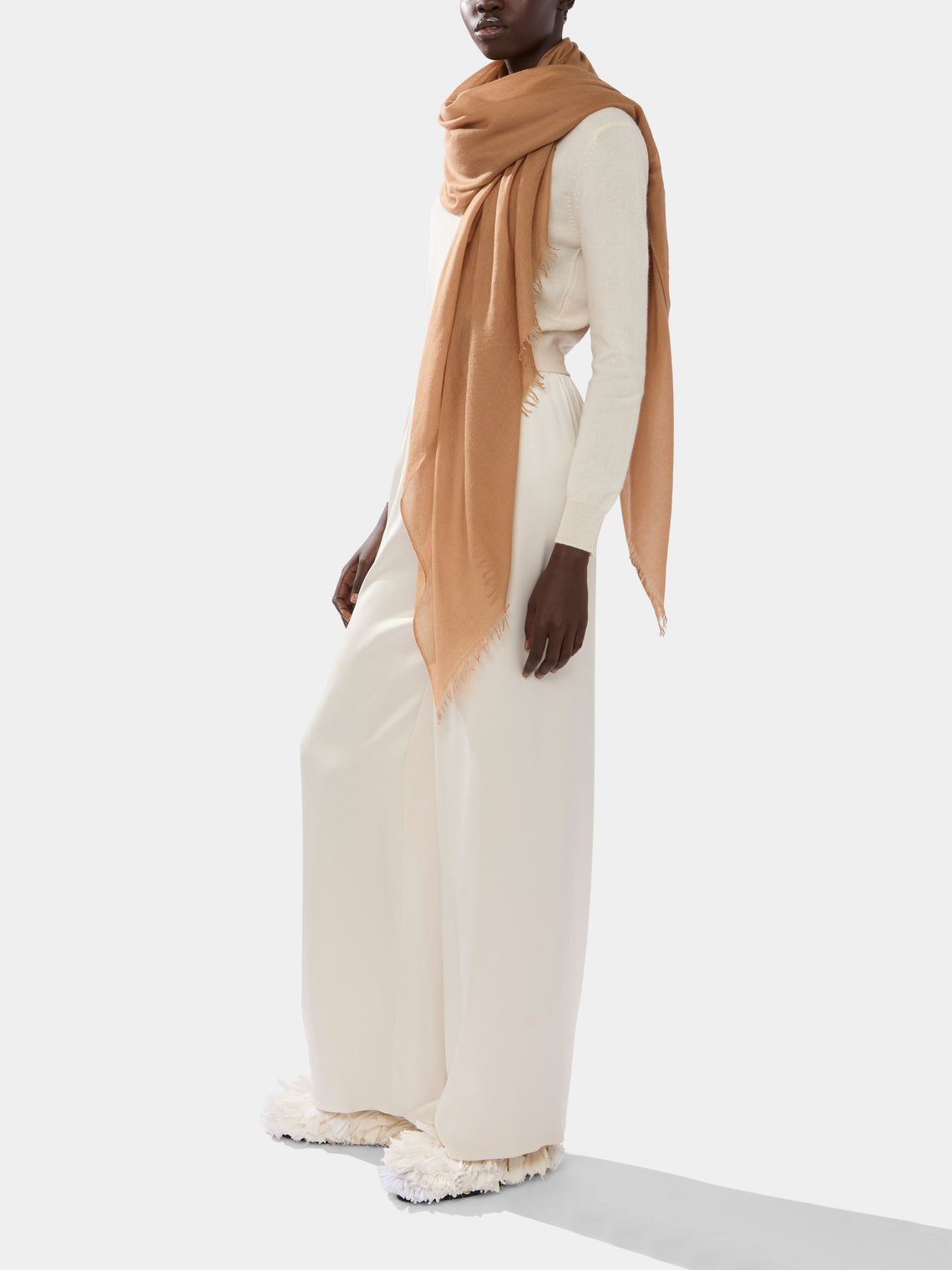 Women's Extra-Fine Cashmere Scarf (58in/1.47m)