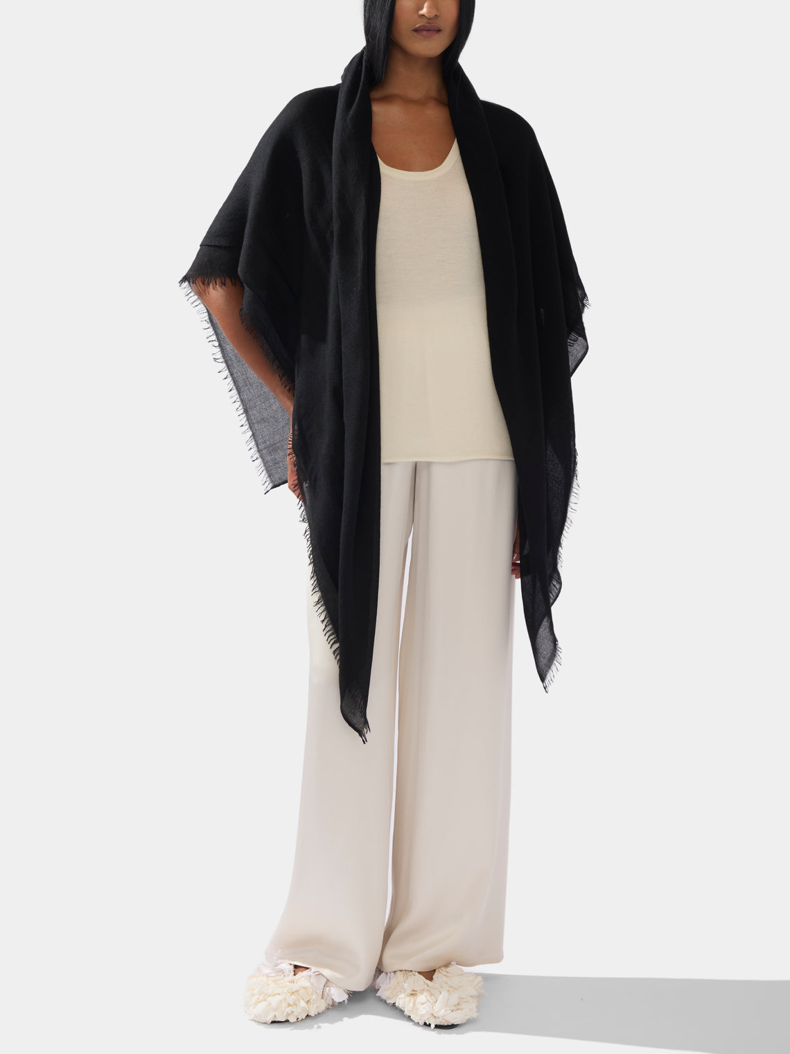 Women's Extra-Fine Cashmere Scarf (58in/1.47m)