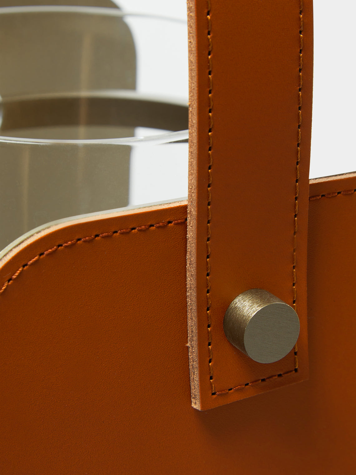 Rabitti 1969 - Lumen Glass and Leather Small Lantern -  - ABASK
