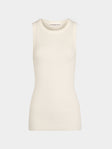 Arch4 - Manon Baby Goat Cashmere Tank Top | Size: S - Cream - ABASK - 