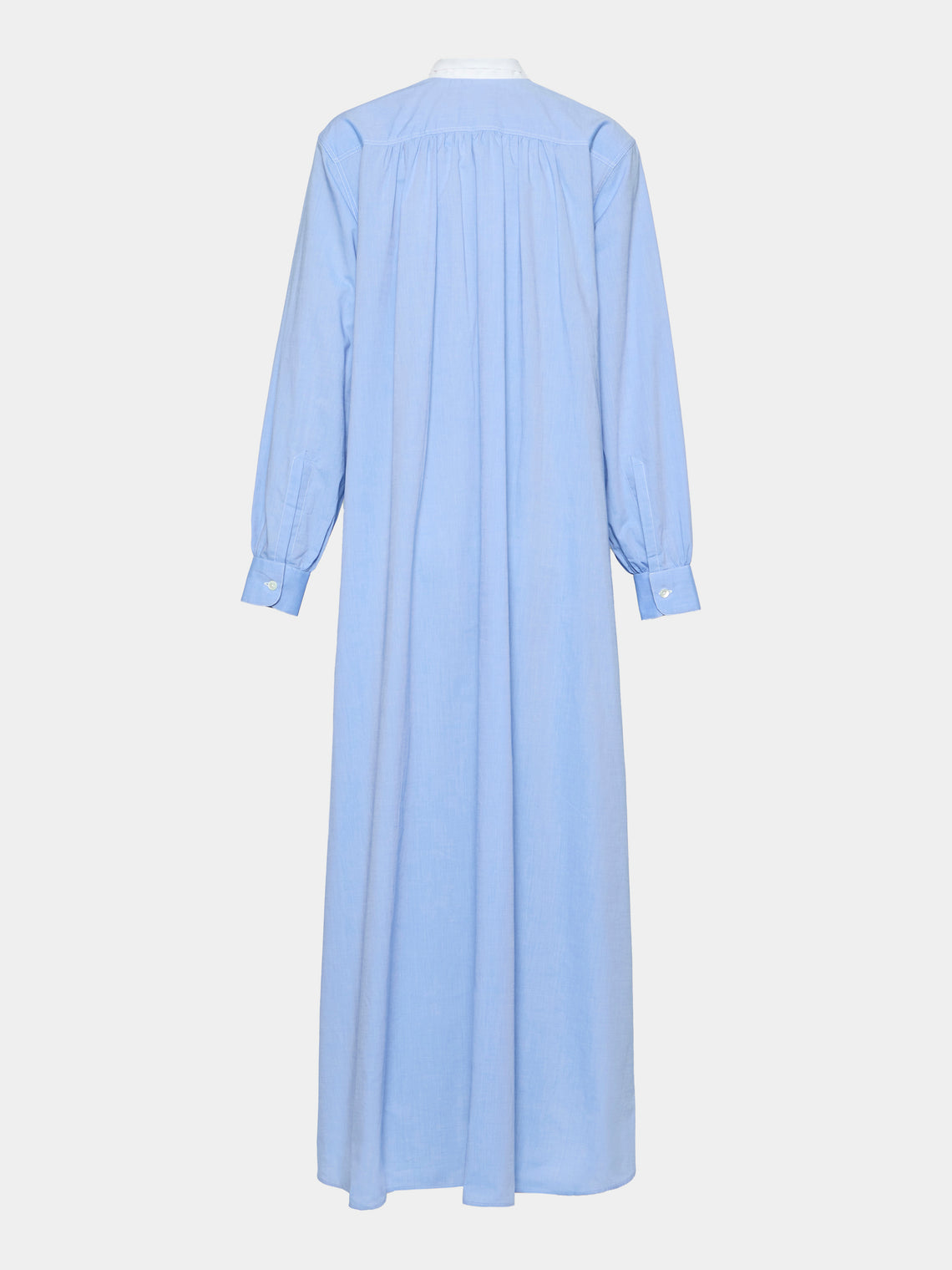 Sebline - Women's Painter’s Cotton Shirt Dress | Size: XS - Light pink - ABASK