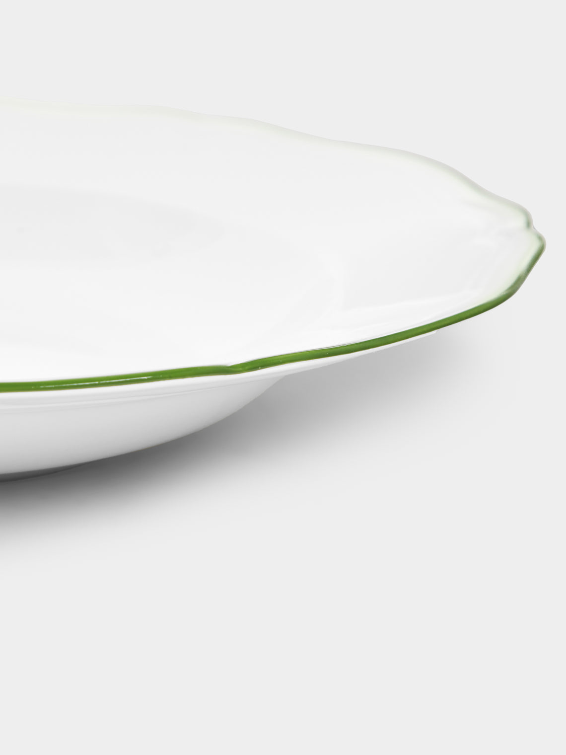 Raynaud - Touraine Hand-Painted Porcelain Deep Plate -  - ABASK
