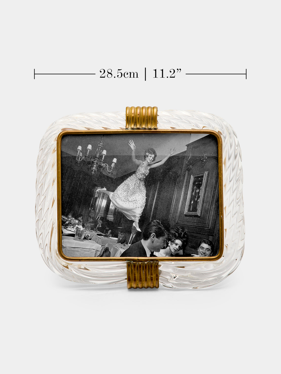 Antique and Vintage - 1940s Murano Glass Photo Frame -  - ABASK