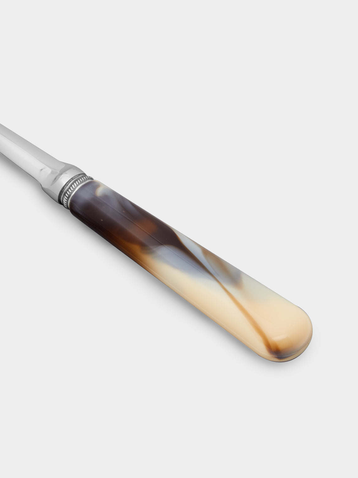 Alain Saint-Joanis - Iris Marbled Resin Salad Servers -  - ABASK