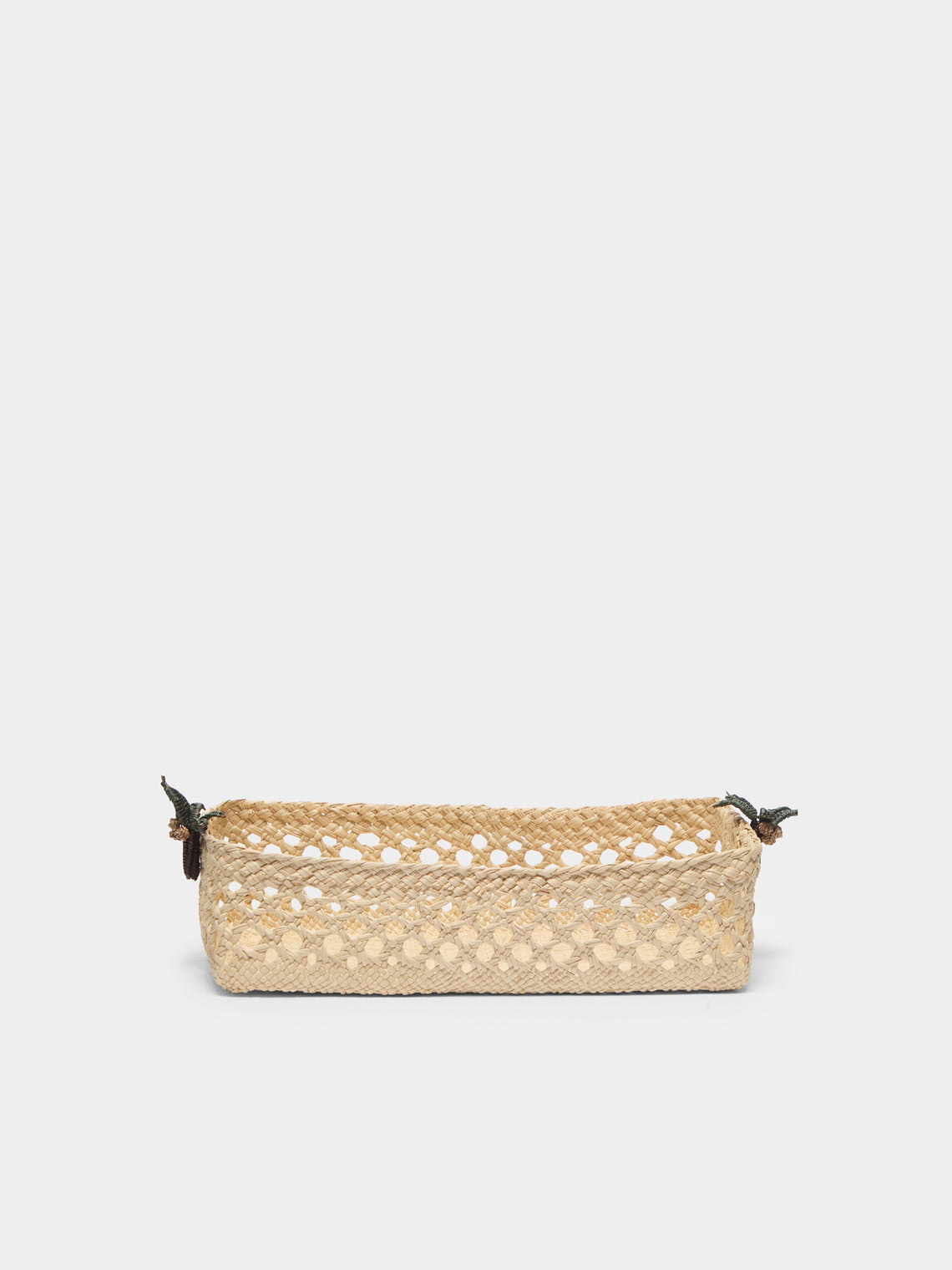 Coro Cora - Palm Tree Handwoven Iraca Palm Bread Baskets (Set of 2) -  - ABASK - 