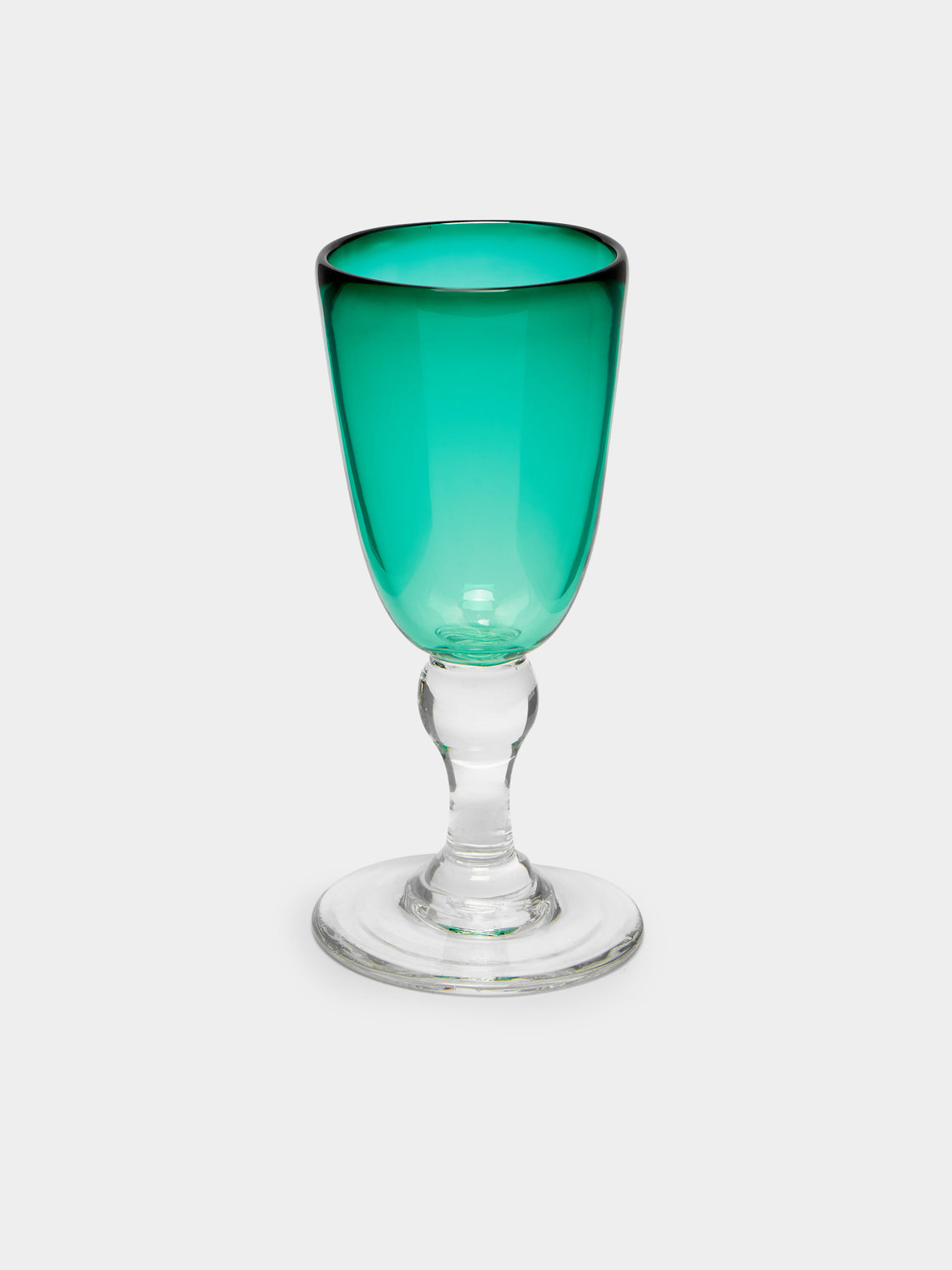 Antique and Vintage - 20th-Century Anthony Stern Hand-Blown Wine Glasses (Set of 10) -  - ABASK
