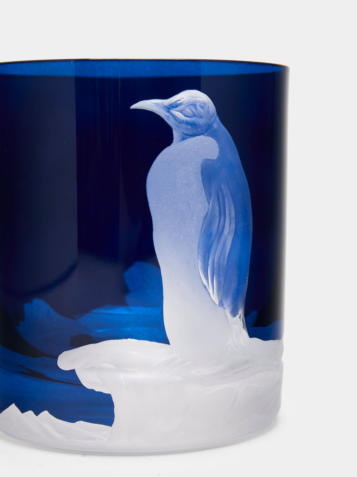 Artel - Arctic Hand-Engraved Crystal Double Old Fashioned Tumbler -  - ABASK
