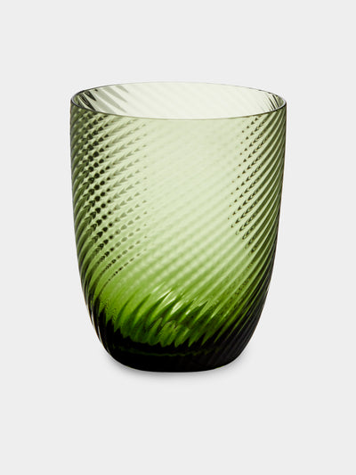 NasonMoretti - Twisted Soraya Hand-Blown Murano Water Glass -  - ABASK - 