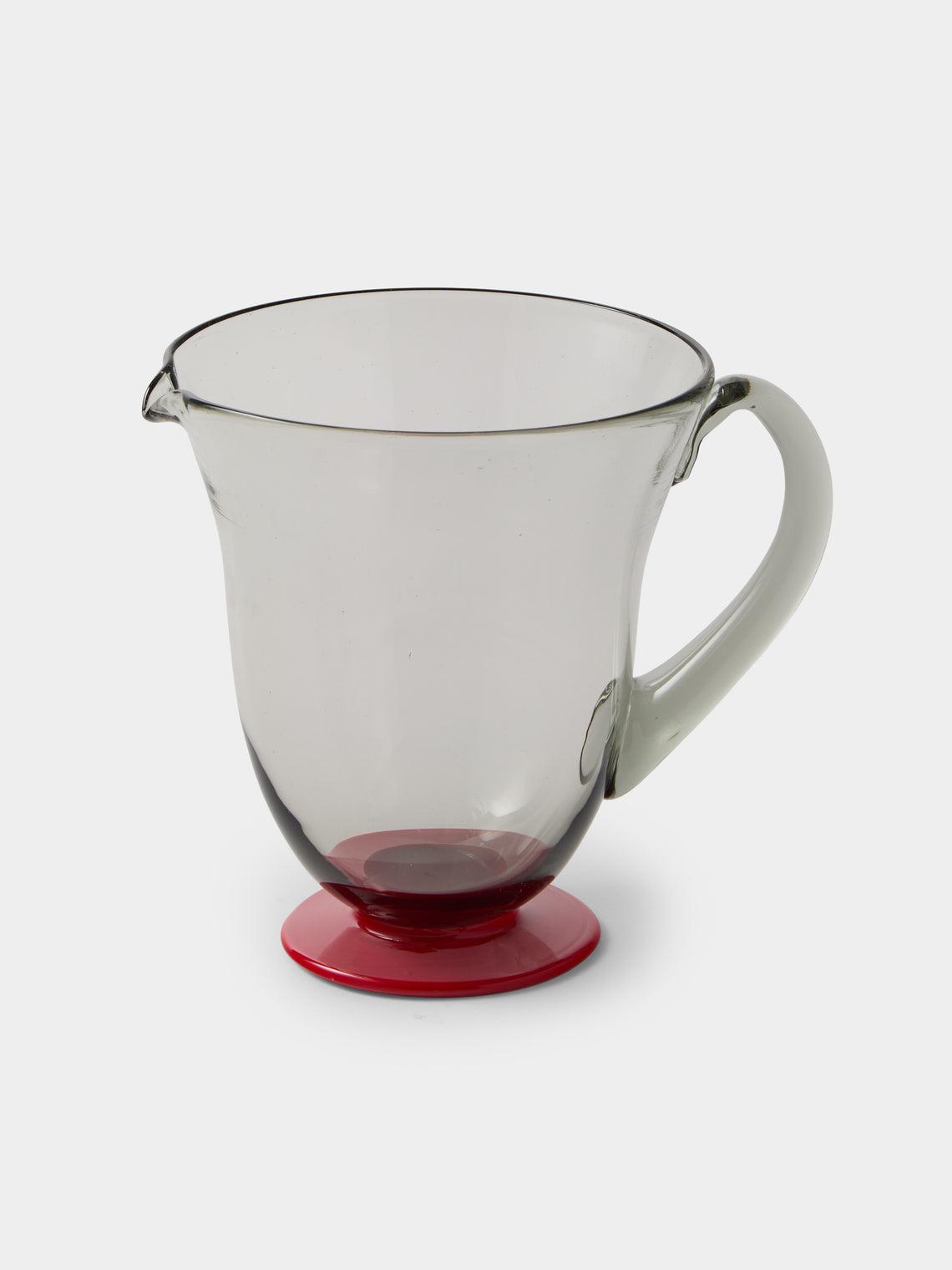 Antique and Vintage - 1930s Napoleone Martinuzzi Murano Glass Jug - Gray - ABASK - 