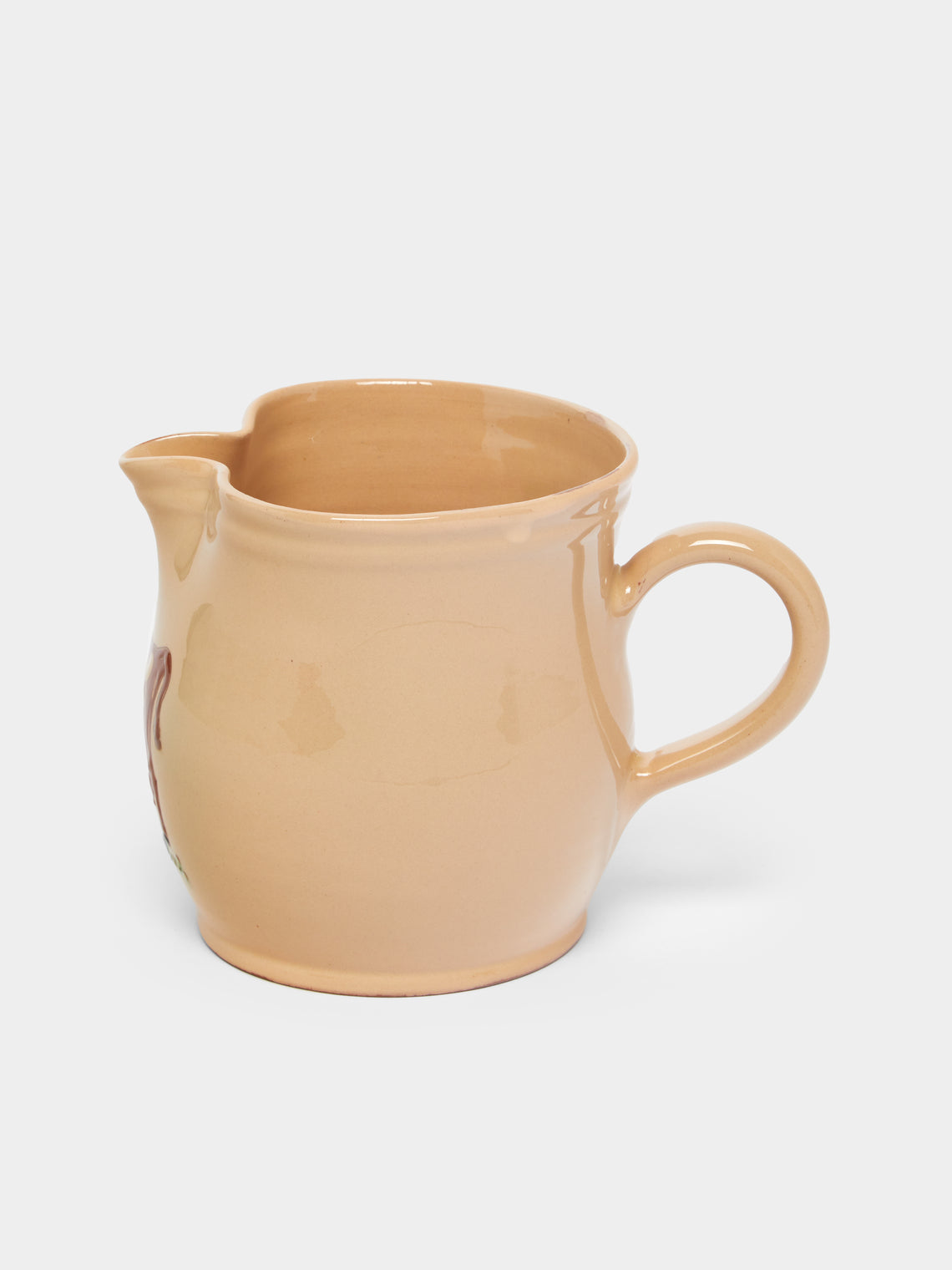 Poterie d’Évires - Cows Hand-Painted Ceramic Rounded Jug -  - ABASK