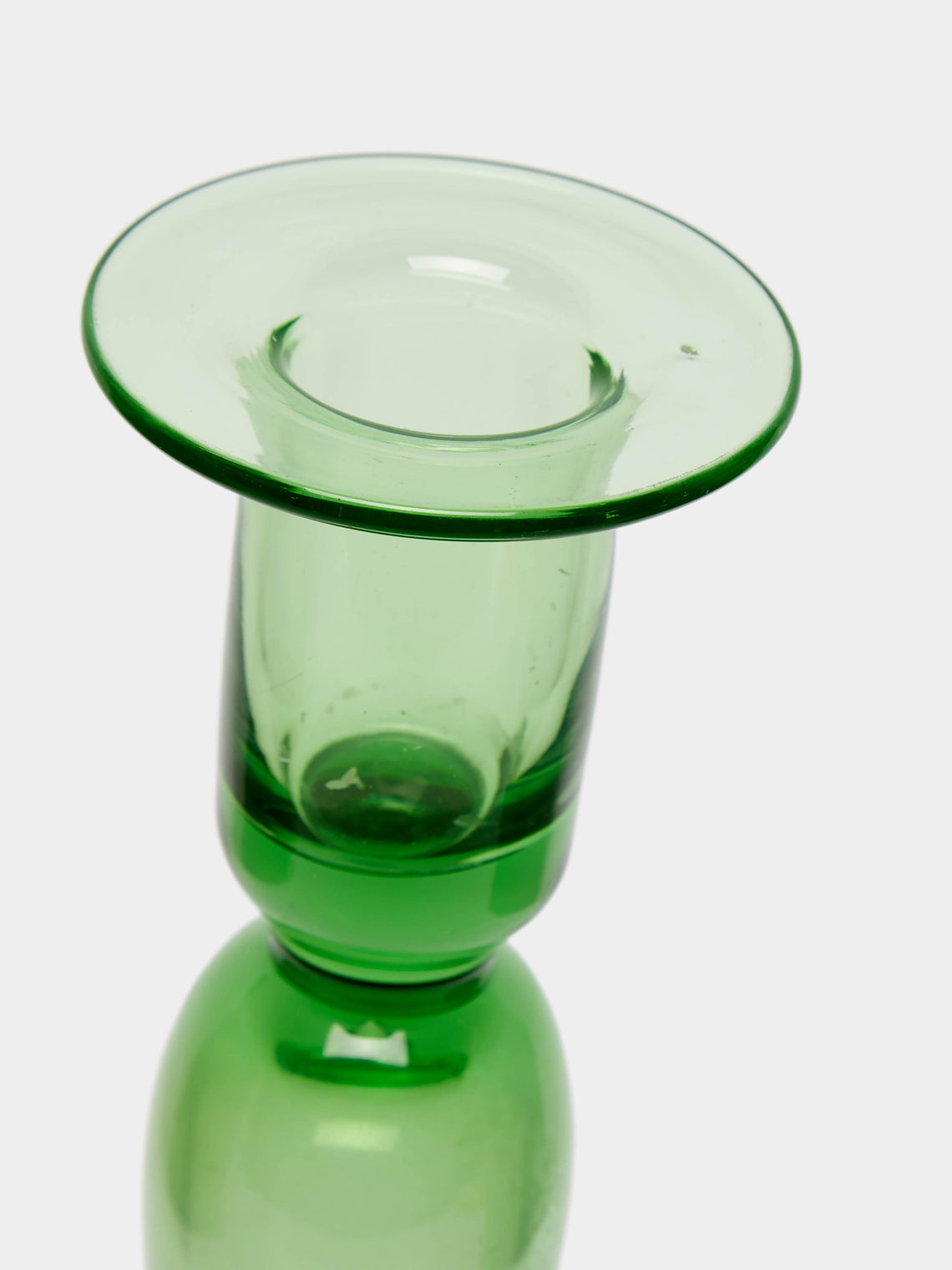 Antique and Vintage - 1920s Frederick Carder for Steuben Glass Candlestick -  - ABASK