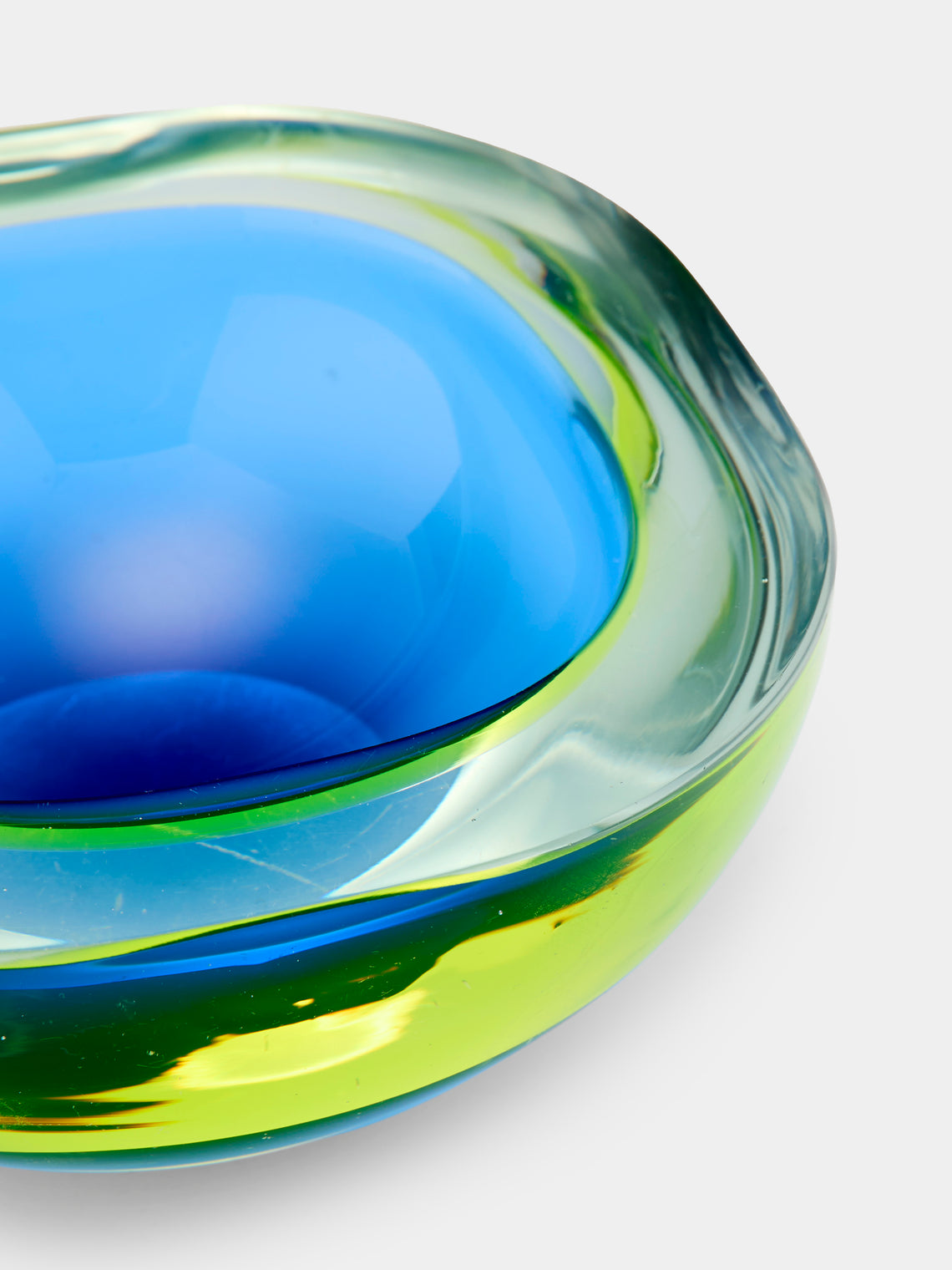 Antique and Vintage - Mid-Century Flavio Poli Murano Glass Ashtray -  - ABASK