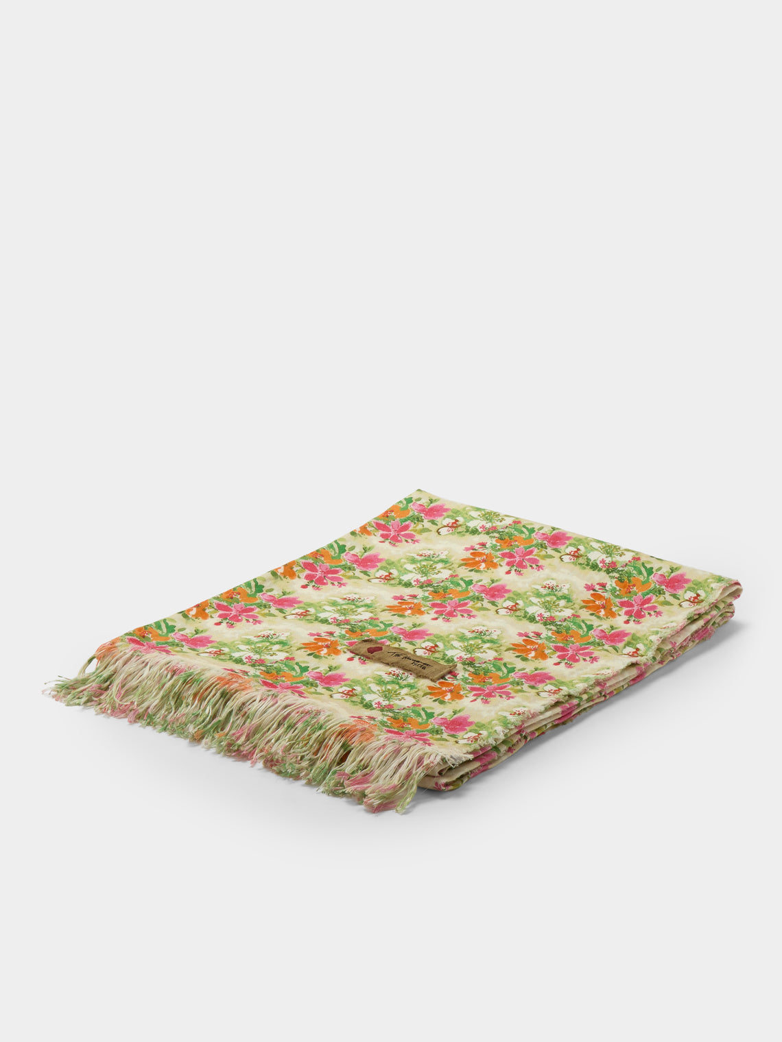 The House of Lyria - Floral Linen Rectangular Tablecloth (137.5in/3.5m) - Multiple - ABASK
