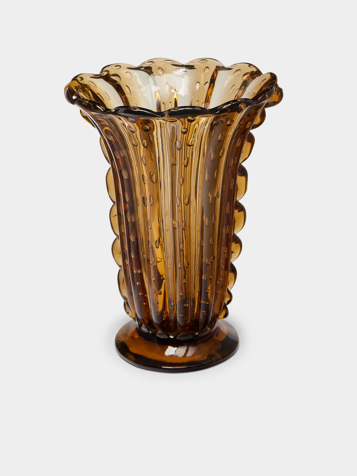 Antique and Vintage - 1960s Seguso Murano Glass Vase -  - ABASK - 