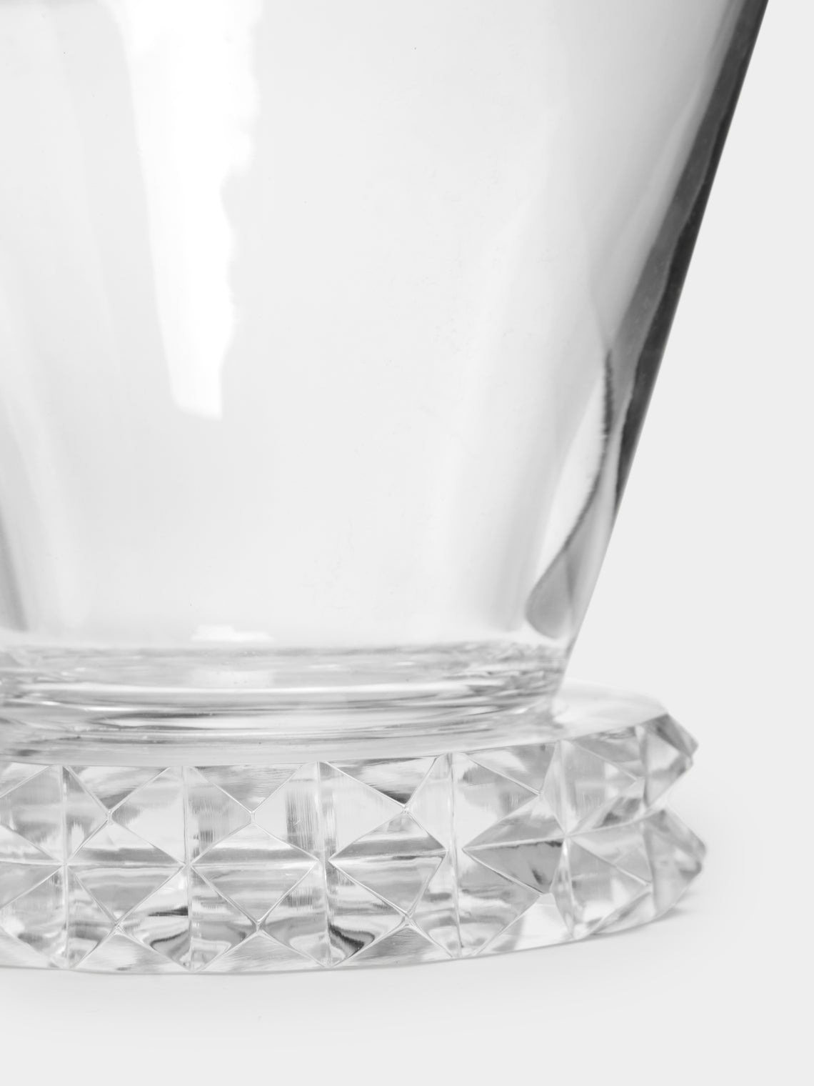 Antique and Vintage - 1930s Saint Louis Diamonds Crystal Decanter and Shot Glasses (Set of 5) -  - ABASK
