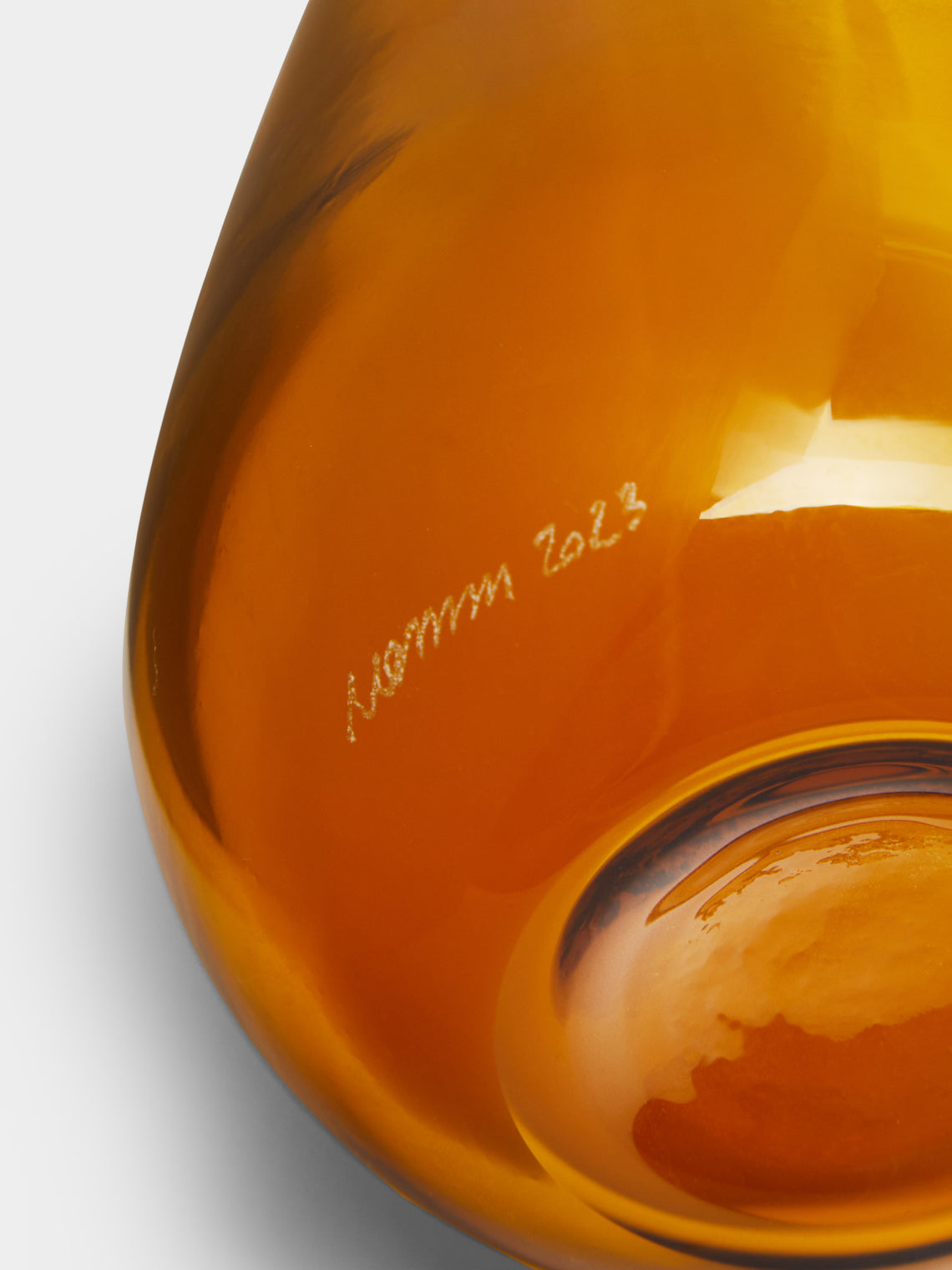 Venini - 1989 Laura de Santillana Monofiore Hand-Blown Murano Glass Perfume Bottle -  - ABASK