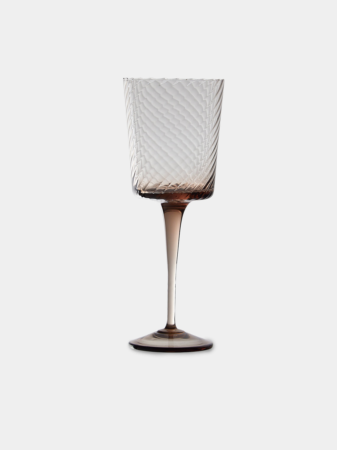 Mun Deluxe Brand Venezia - Torsé Hand-Blown Glass Wine Glasses (Set of 6) - Multiple - ABASK