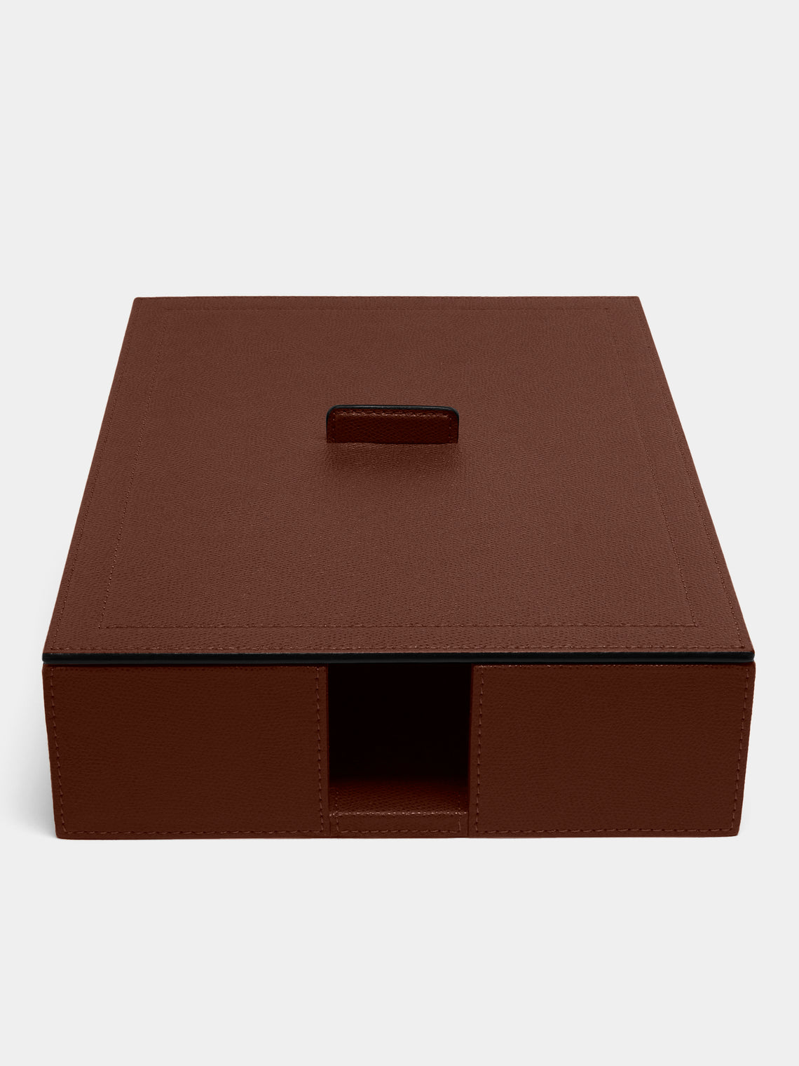Giobagnara - Leopold Leather Document Holder - Brown - ABASK - 