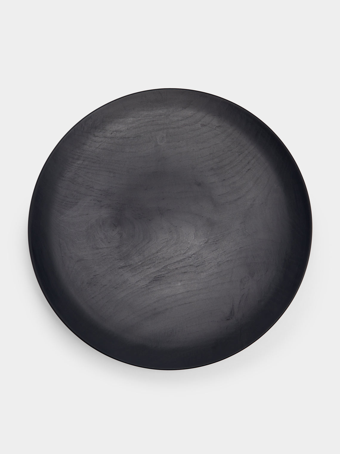 Abigail Castaneda - Wood Stitched Bowl on Plinth - Black - ABASK