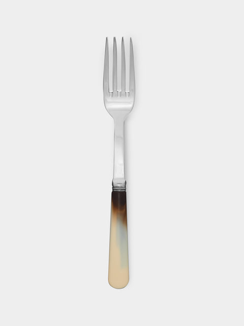 Alain Saint-Joanis - Iris Marbled Resin Serving Fork -  - ABASK - 