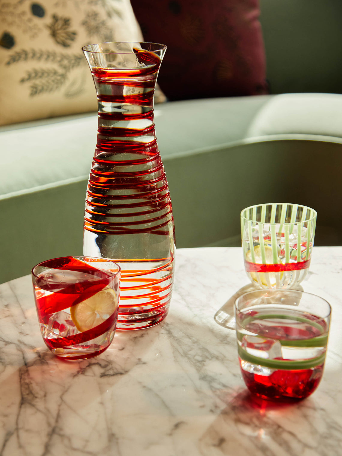 Carlo Moretti - I Diversi Hand-Blown Murano Glass Tumbler -  - ABASK
