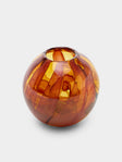 Moonarij - Babymoon Hand-Blown Glass Vase (4.5in/12cm) - Brown - ABASK - 