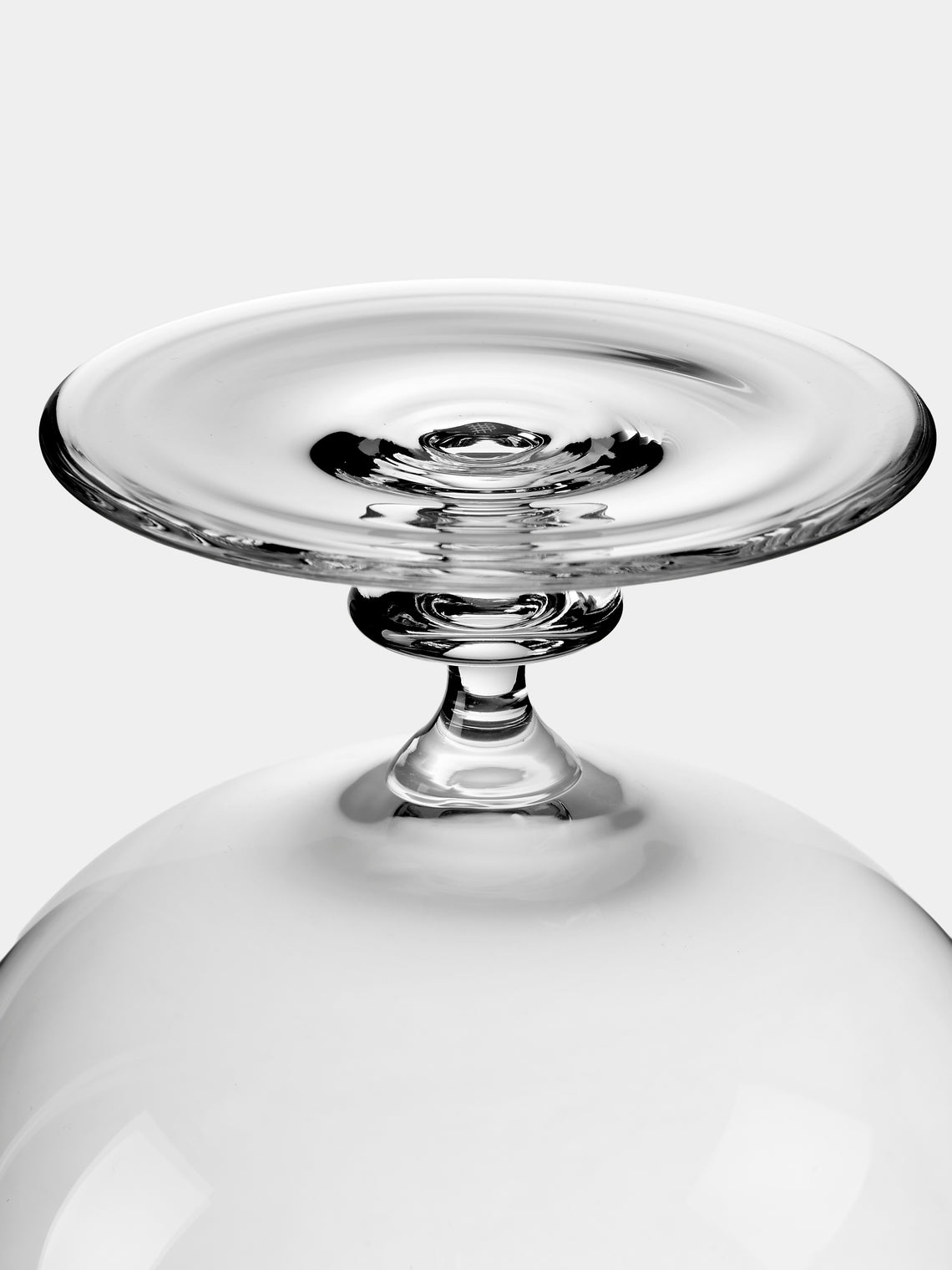 Lobmeyr - BV63 Flower Crystal Vase (9.5in/24.5cm) - Clear - ABASK