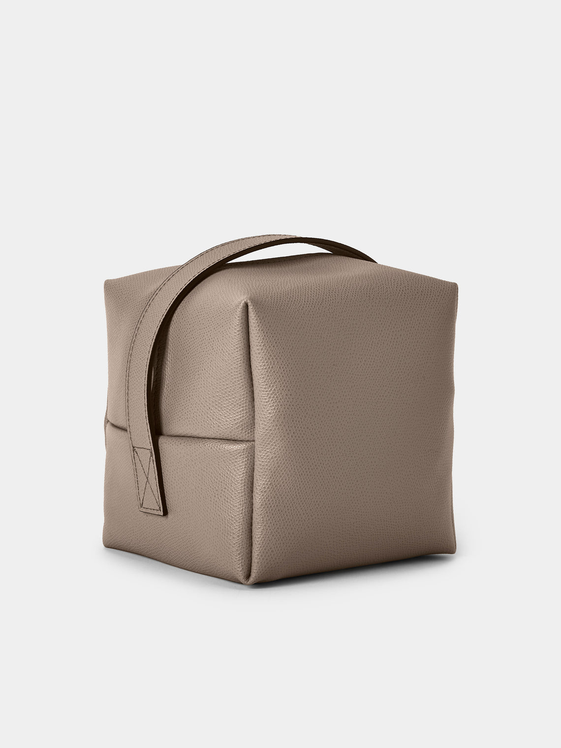 Pinetti - Leather Doorstop - Taupe - ABASK