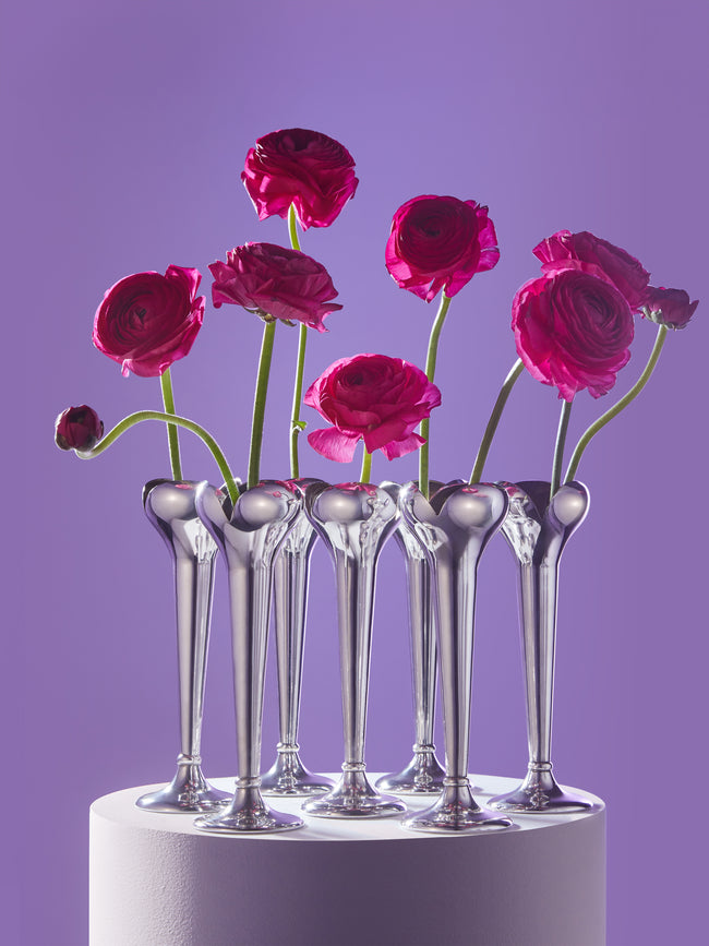 Antique and Vintage - 1940 Gio Ponti for Fratelli Calderoni Flower Vases (Set of 7) -  - ABASK