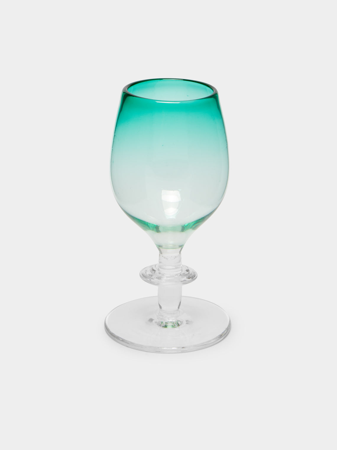 Antique and Vintage - 20th-Century Anthony Stern Hand-Blown Wine Glasses (Set of 10) -  - ABASK