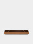 Giobagnara x Poltrona Frau - Leather Flat Pen Holder - Tan - ABASK - 