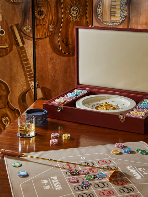 Hector Saxe - Leather Roulette Set -  - ABASK
