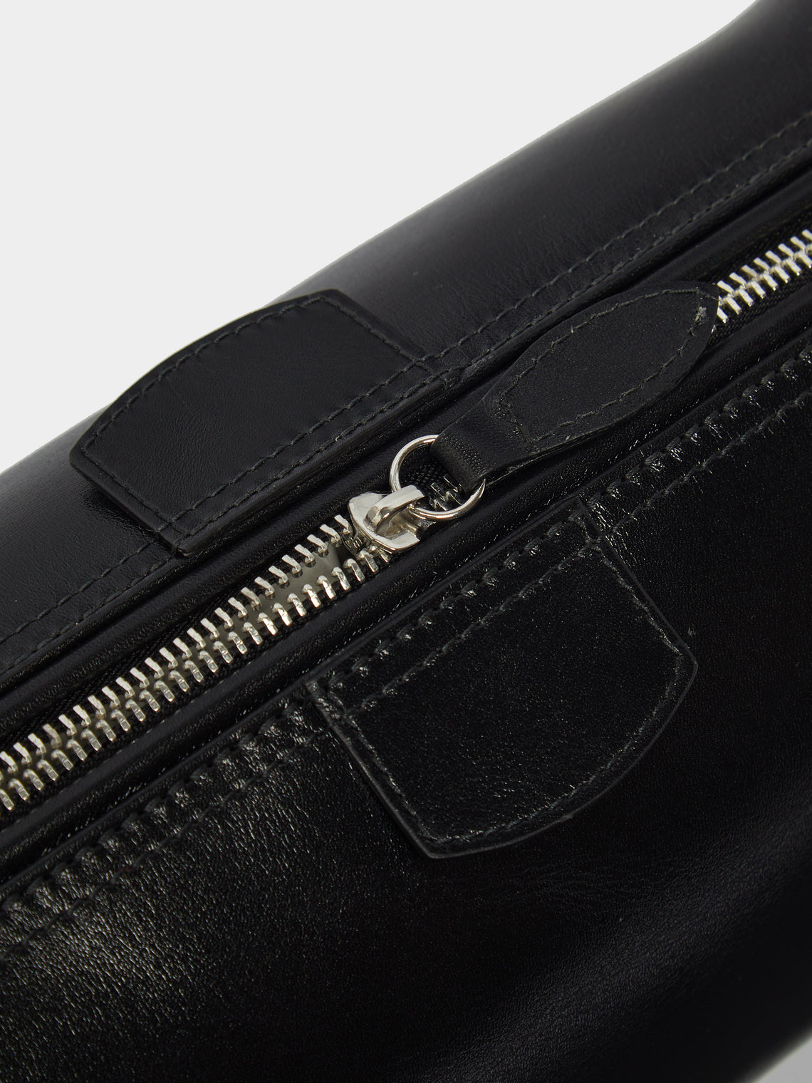 F. Hammann - Leather Medium Wash Bag -  - ABASK