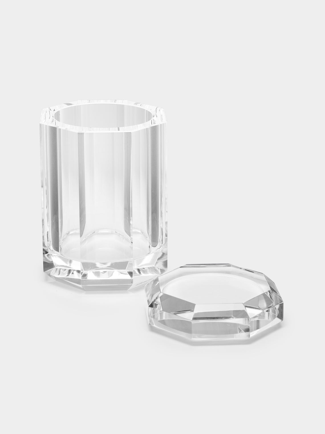 Decor Walther - Cut Crystal Lidded Jar -  - ABASK