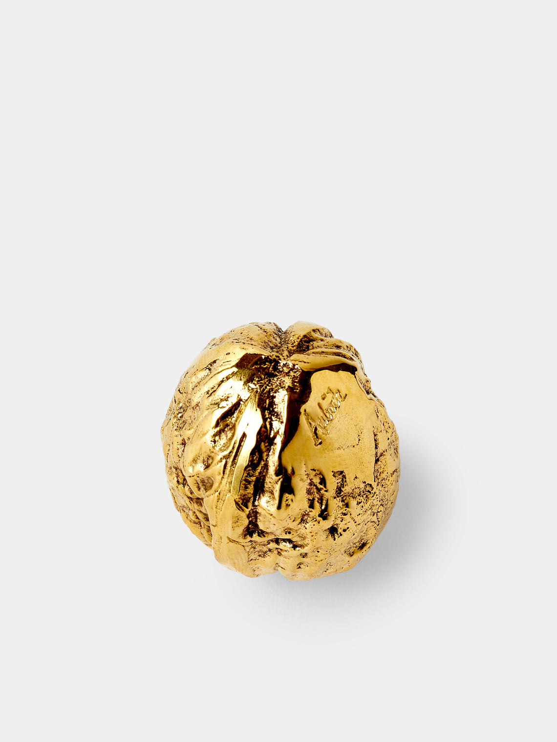 Carl Auböck - Walnut Brass Paperweight - Gold - ABASK