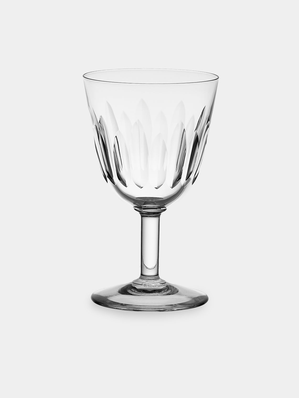 Antique and Vintage - Mid-Century Baccarat Casino Crystal Wine Glasses (Set of 18) - Clear - ABASK - 