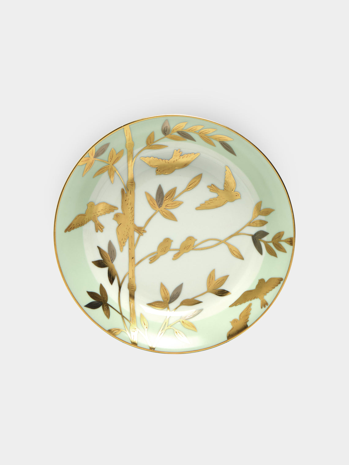 Pinto Paris - Envol Hand-Painted Porcelain Soup Plate -  - ABASK