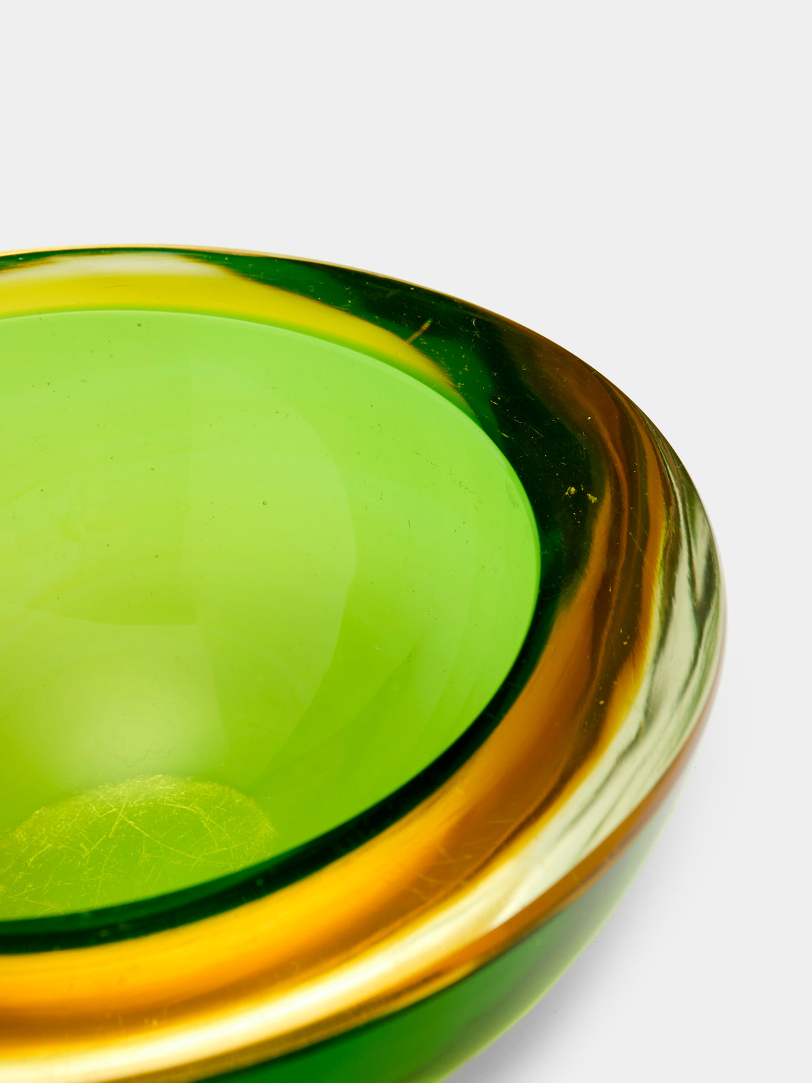 Antique and Vintage - Mid-Century Flavio Poli Murano Glass Ashtray -  - ABASK