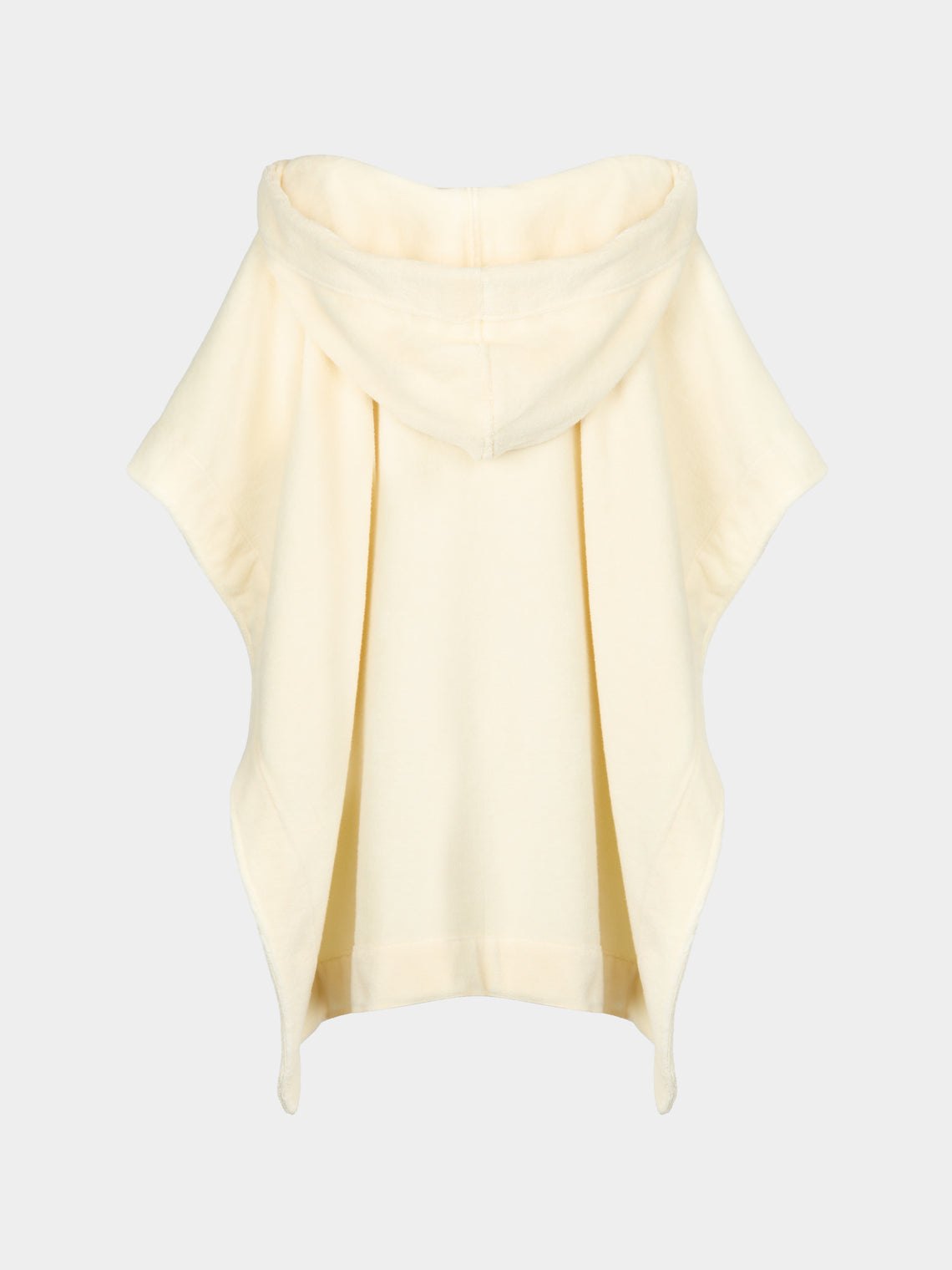 Lisa Marie Fernandez - Terry Cotton Short Poncho | Size: XS/S - Cream - ABASK