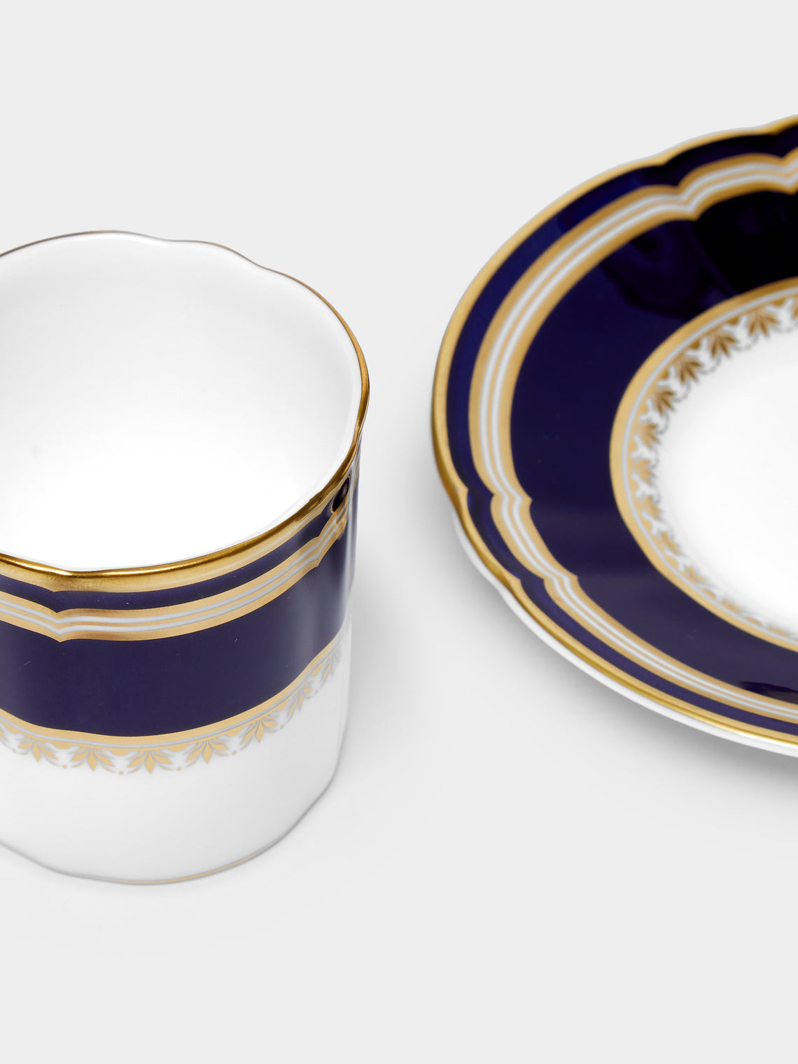 Royal Crown Derby - Ashbourne Bone China Espresso Cup and Saucer -  - ABASK