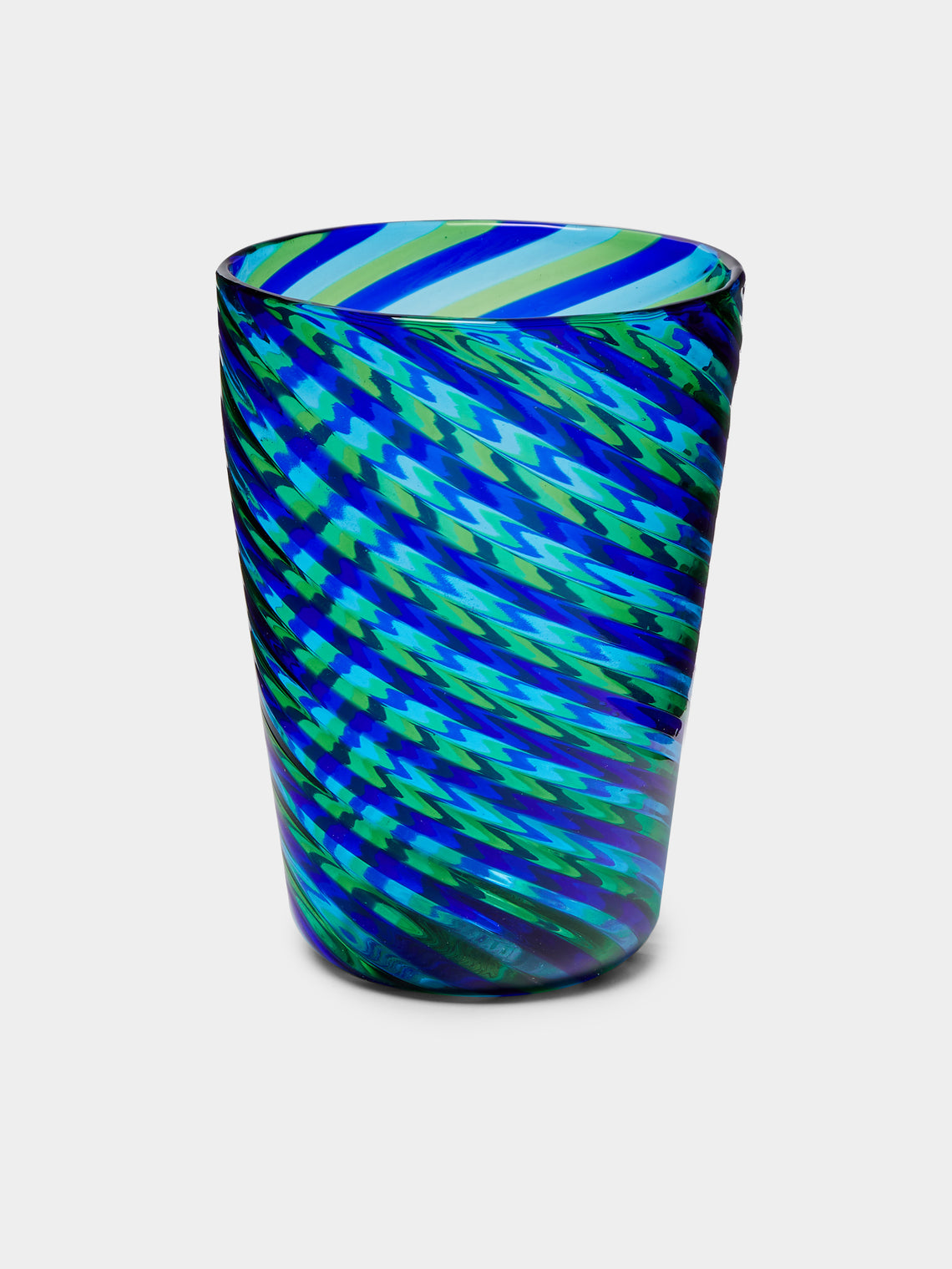 F&M Ballarin - Filigrana Hand-Blown Murano Glass Tumblers (Set of 6) -  - ABASK