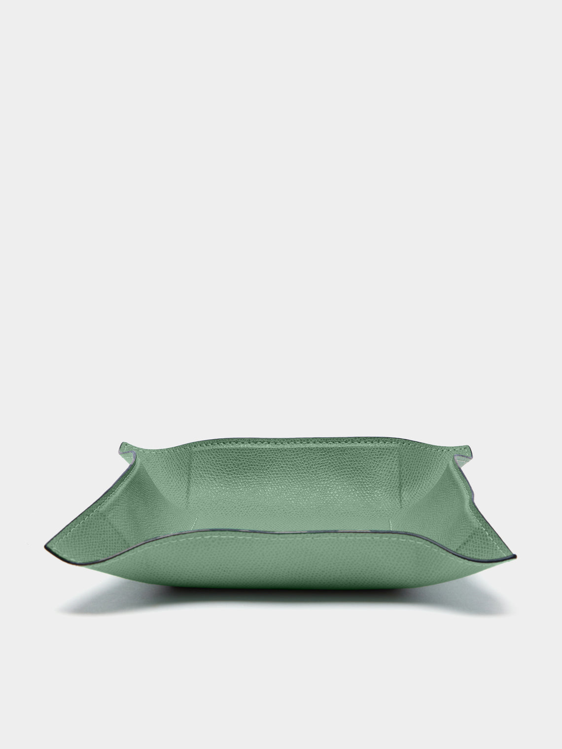 Giobagnara - Jack Leather Square Valet Tray - Light green - ABASK