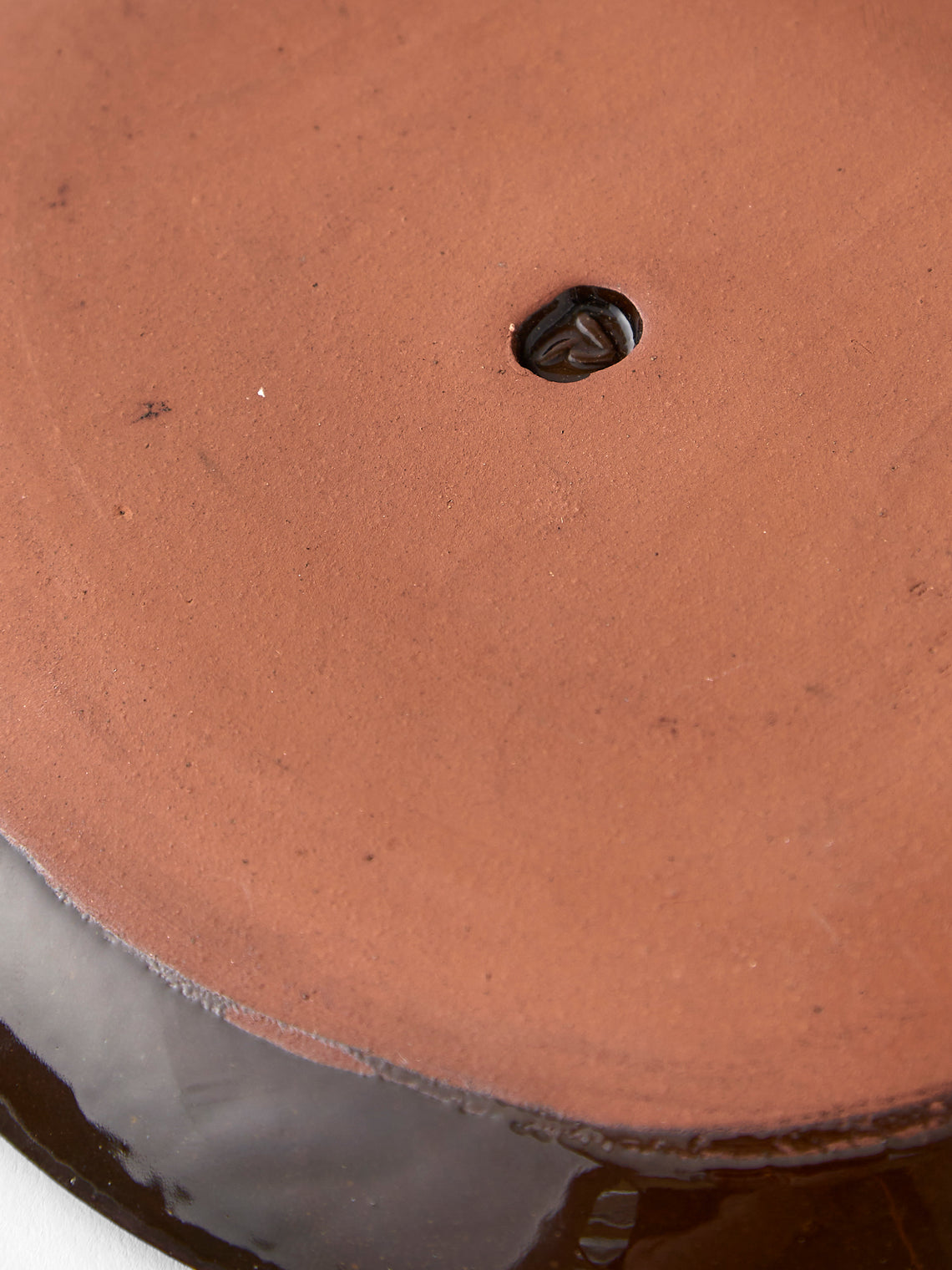 Aono Pottery - Slipware Oval Dish - Brown - ABASK