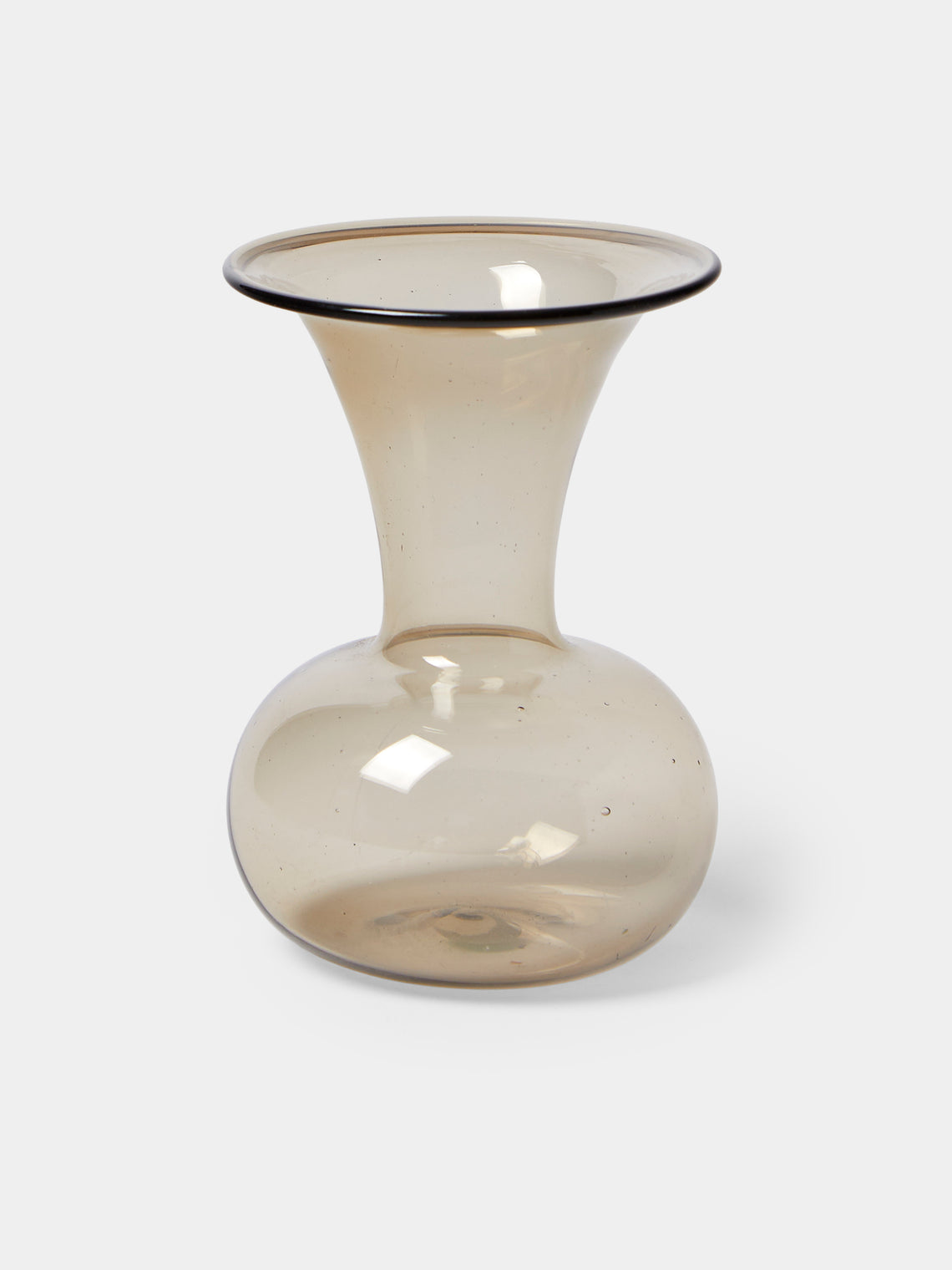Antique and Vintage - Mid-Century Glass Bud Vases (Set of 6) - Gray - ABASK