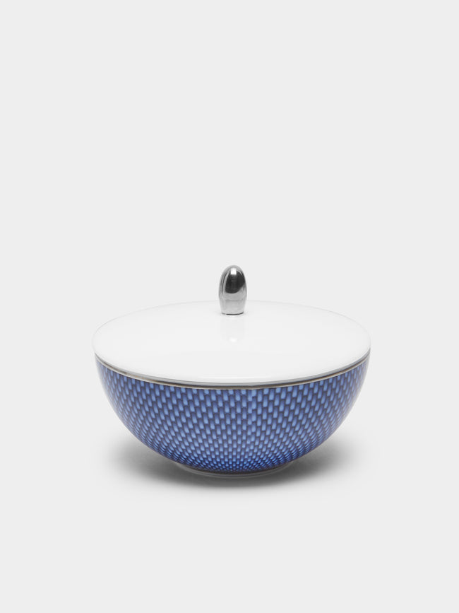 Raynaud - Trésor Bleu Porcelain Sugar Pot -  - ABASK - 