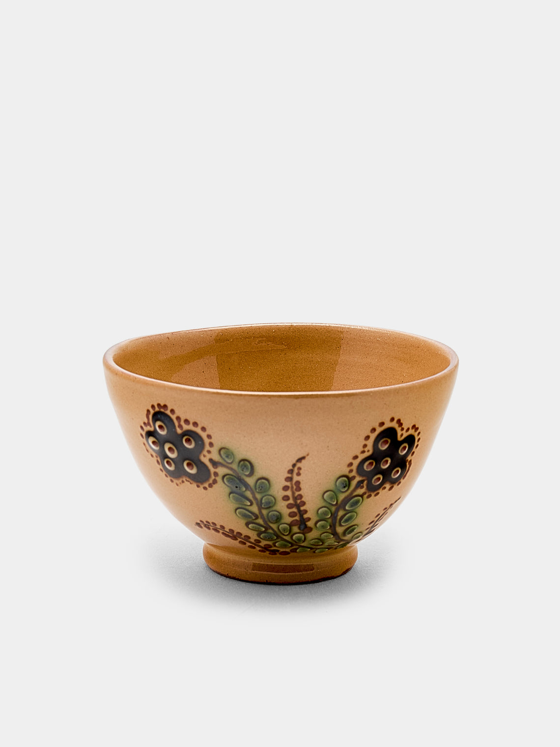 Poterie d’Évires - Flowers Hand-Painted Ceramic Petit Bowls (Set of 6) - Multiple - ABASK