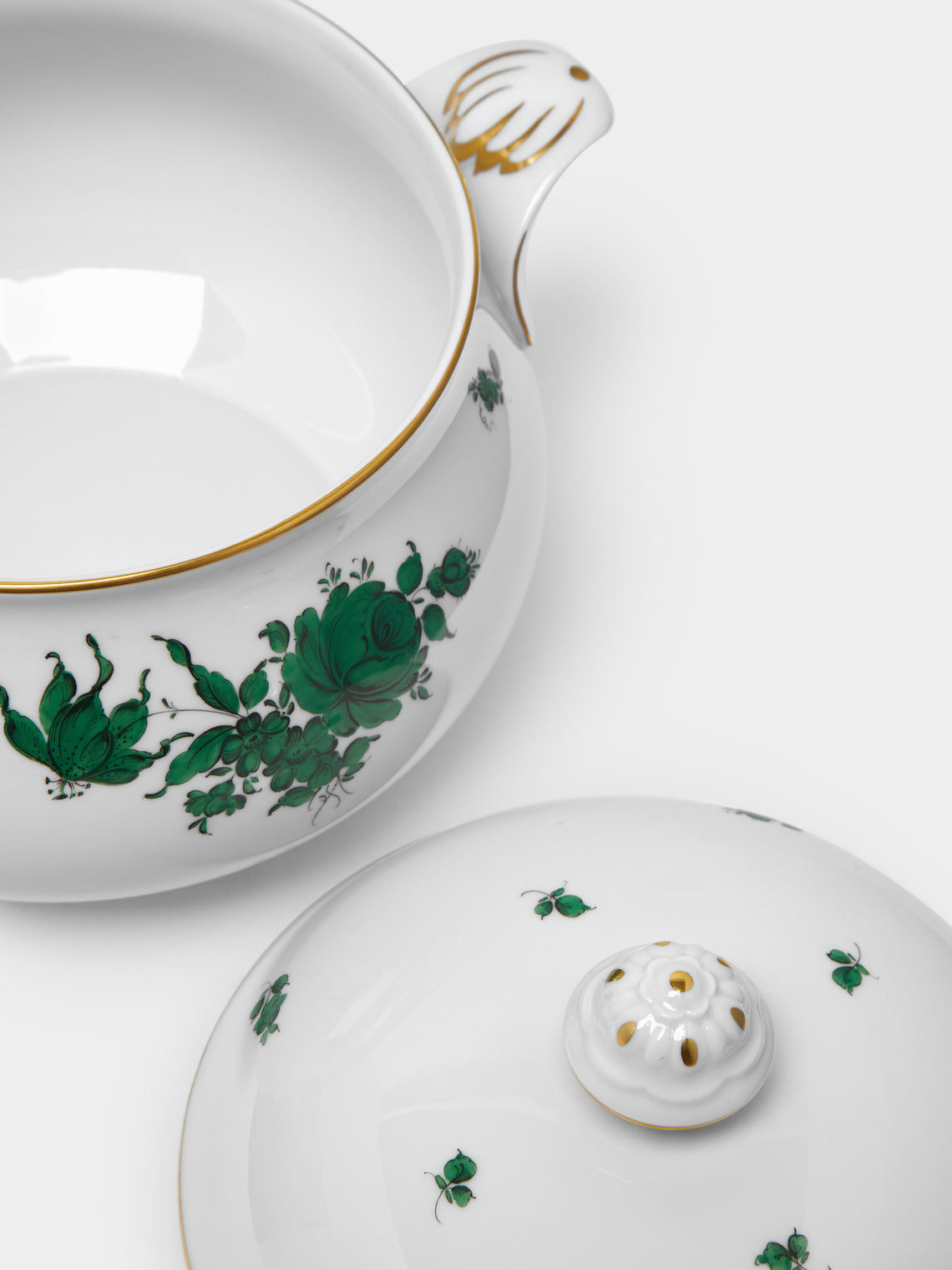 Augarten - Maria Theresia Hand-Painted Porcelain Deep Soup Tureen -  - ABASK
