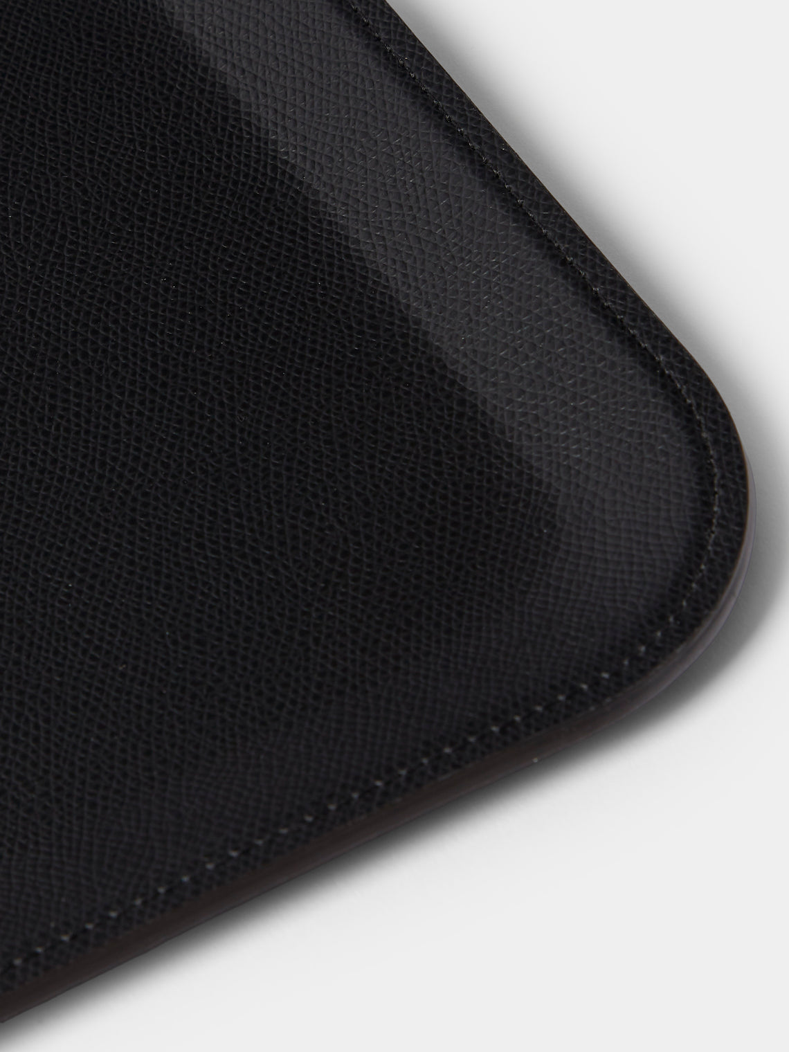 Pinetti - Victor Leather Trinket Tray (10in/25cm) - Black - ABASK