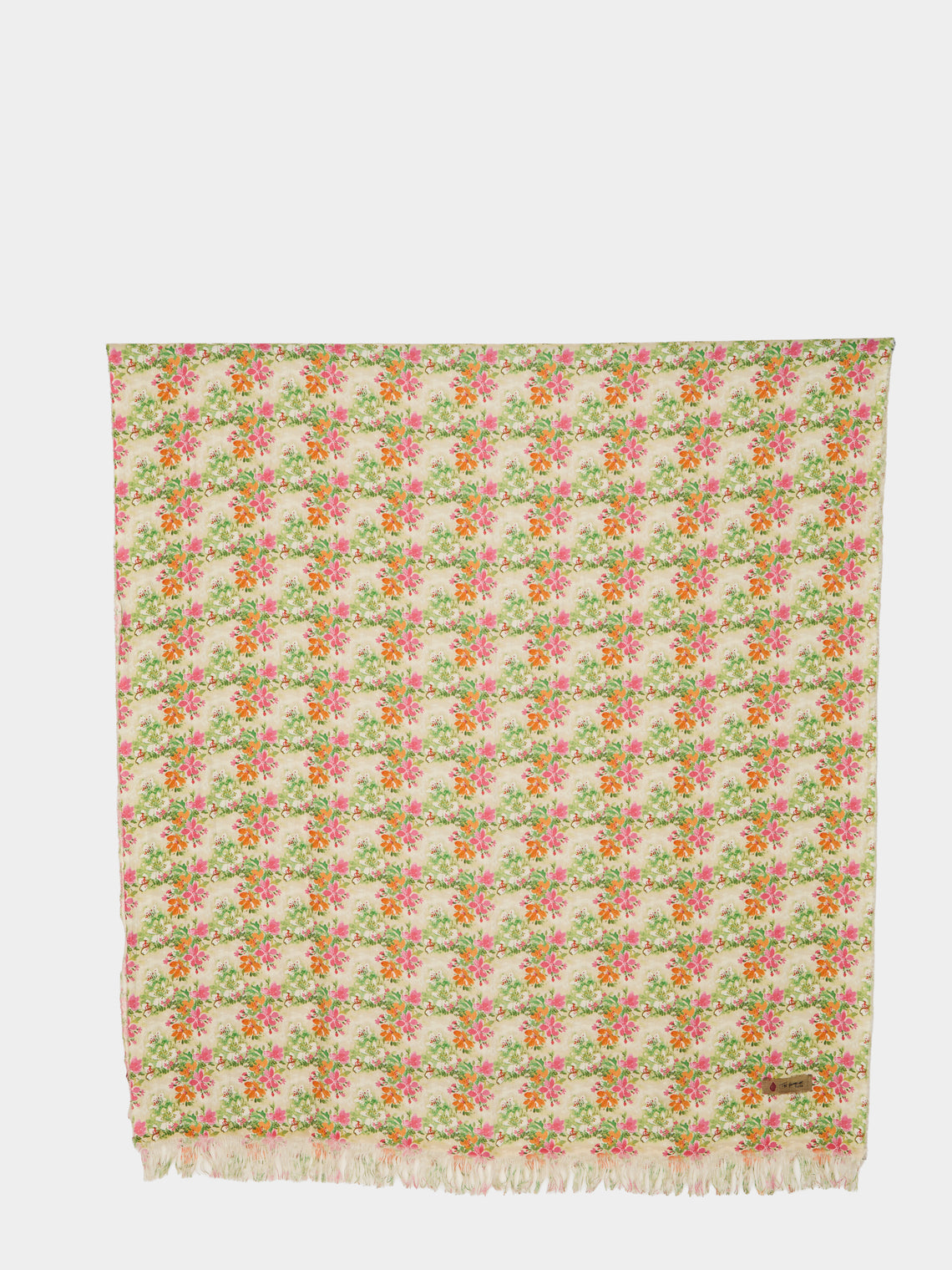 The House of Lyria - Floral Linen Rectangular Tablecloth (137.5in/3.5m) - Multiple - ABASK